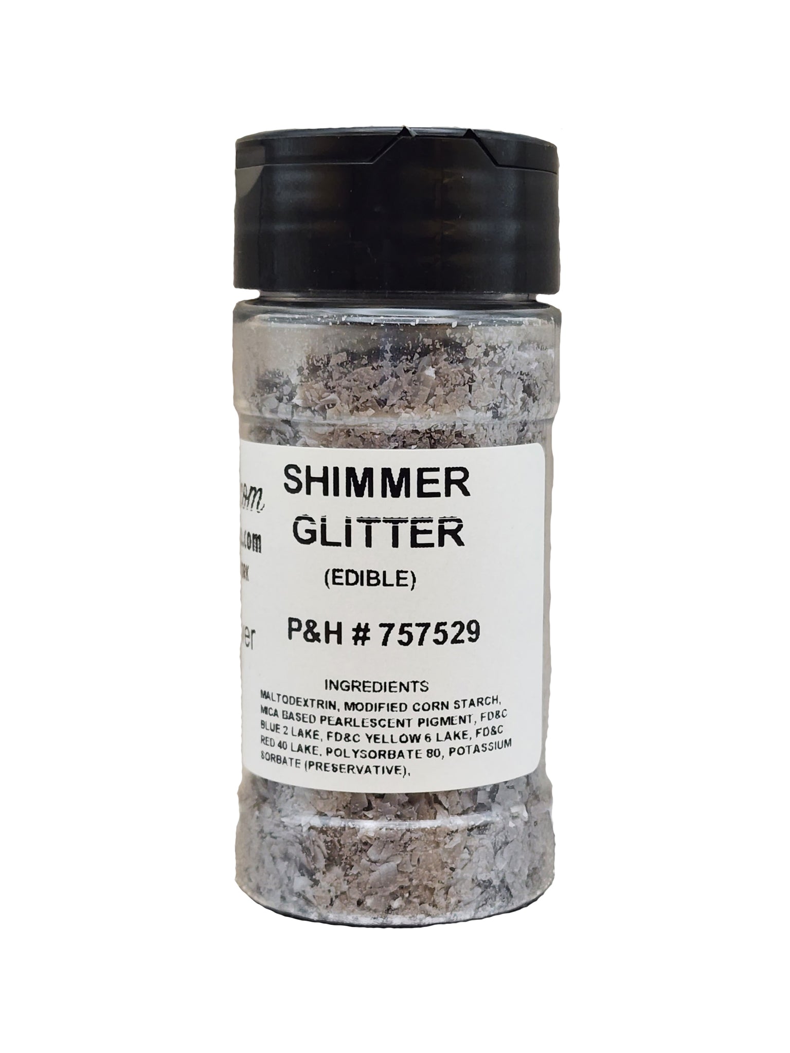 Metallic Silver Edible Glitter – A Birthday Place